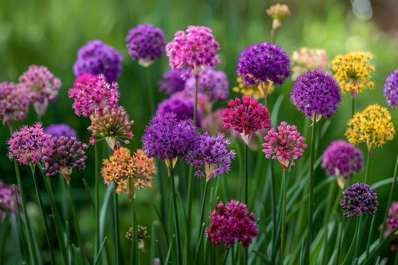 ces alliums ornementaux qui transformeront votre jardin en un spectacle de couleurs éblouissantes dès le printemps