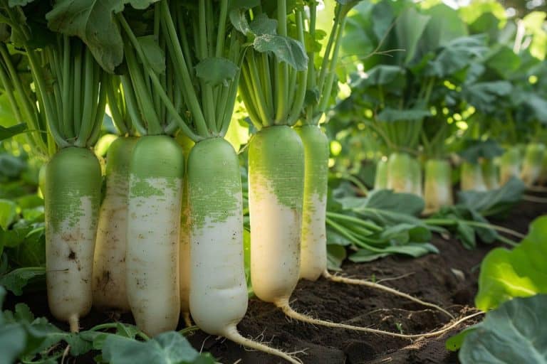 le radis daïkon : un trésor de bienfaits pour votre jardin et votre cuisine