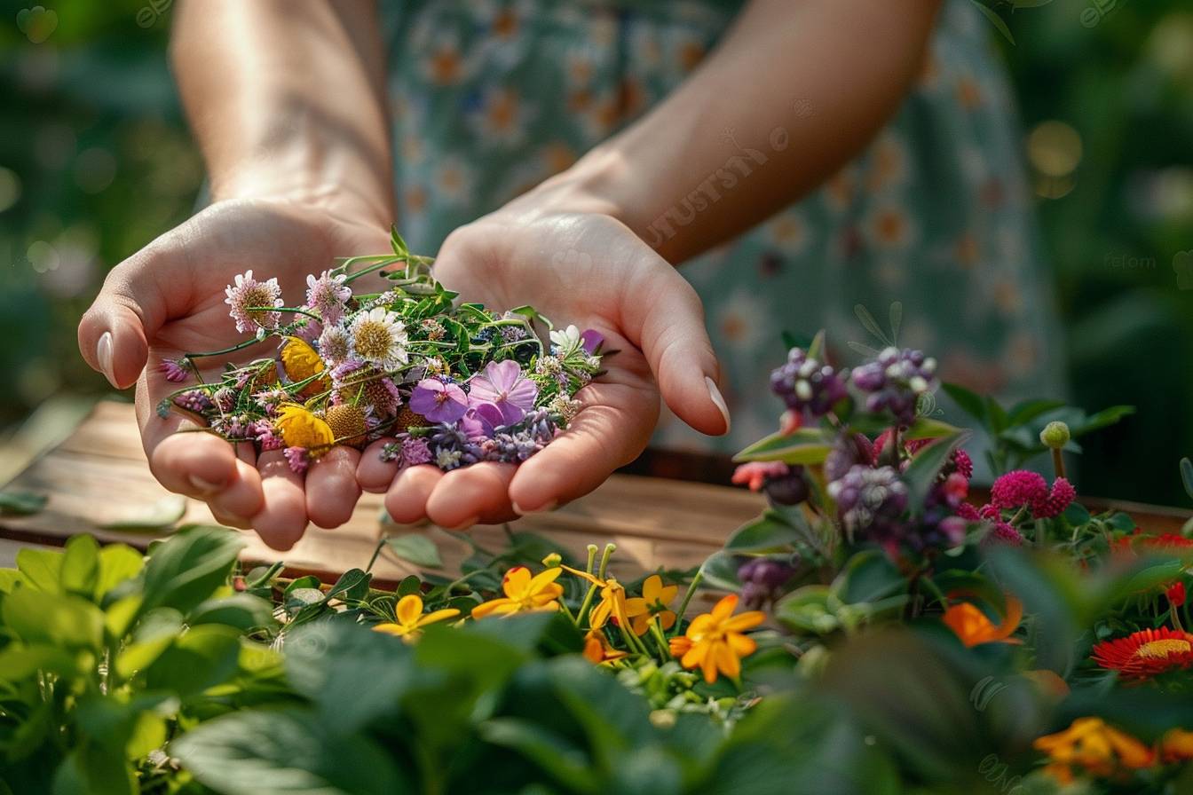 les secrets du jardin : transformez les mauvaises herbes en produits ménagers naturels