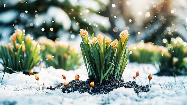 Le secret des jardins hivernaux éblouissants avec l’astuce ancestrale de plantation des bulbes