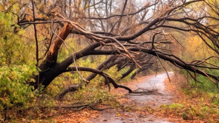 Arbres chancelants après les tempêtes : des astuces essentielles pour les redresser et préserver votre jardin